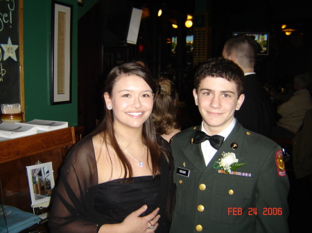 My yougest (only boy) at his JROTC ball.