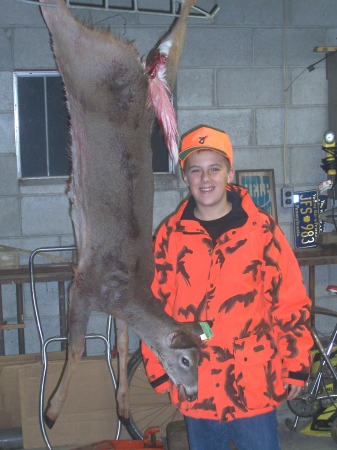 Johnny's First Deer