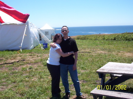 Ellena and I in Mendocino...