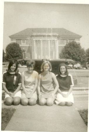 Patsy, Kitty, Rhonda and ME at SMU