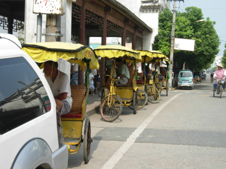 Taxi Line in Xitaang