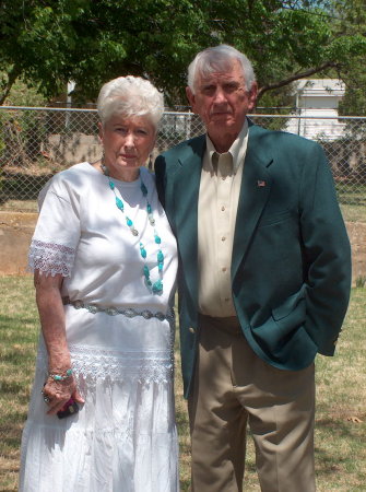 Mother and daddy, shortly before he passed awa