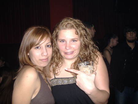 me and my friend judit
