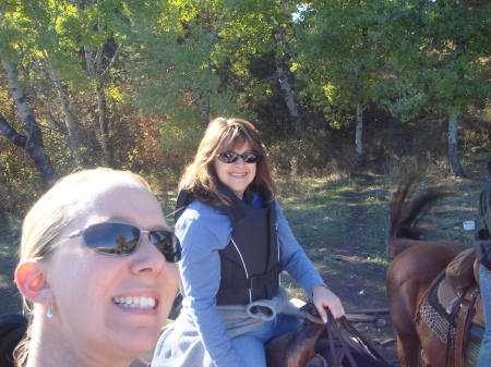 JAYNE AND JANA, BULL HILL RANCH, 2006