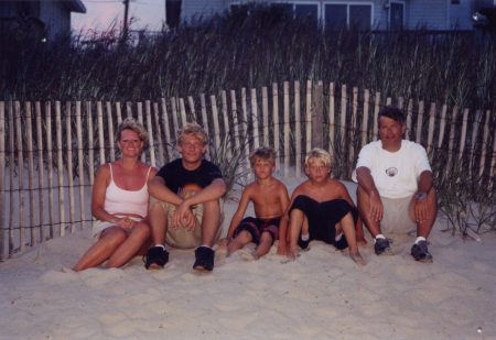Donna's Family at the Beach