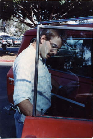 Me and my 1972 scout 1989