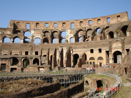 World famous "Colleseum" in Rome