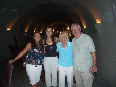 Paso Robles, wine country, Eberle, Mom, Dad, Shannon, Me