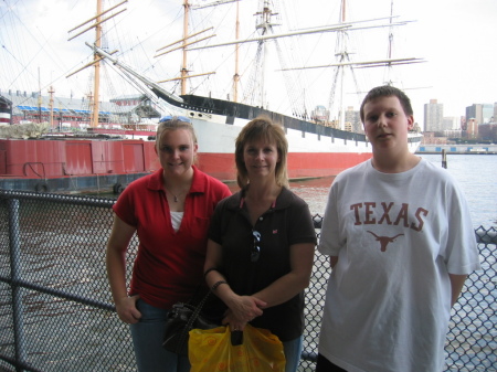 Ashley (15), me and Jimmy (13) in NYC 4/15/06