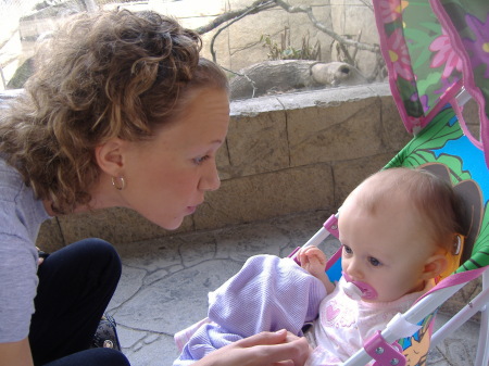 Maria and me at the Akron zoo