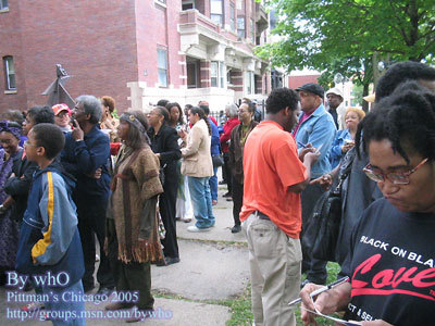"A Great Day in Bronzeville" African American Visual Artists Photo Shoot, 28 May 2006
