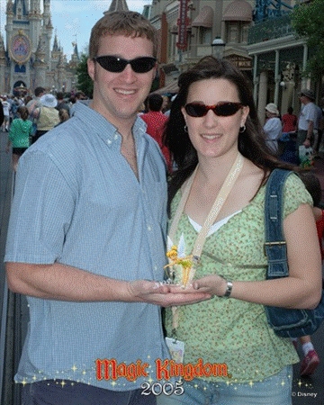 Johnny and me at Disney World