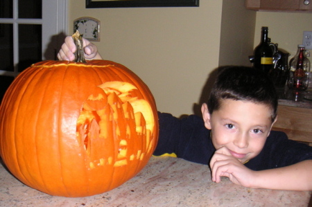 Halloween 2005 - Zach 8 years old!