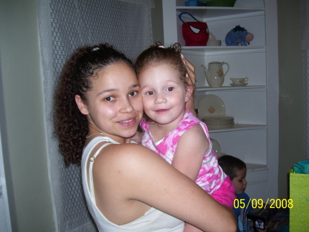 My Youngest Daughter and her baby