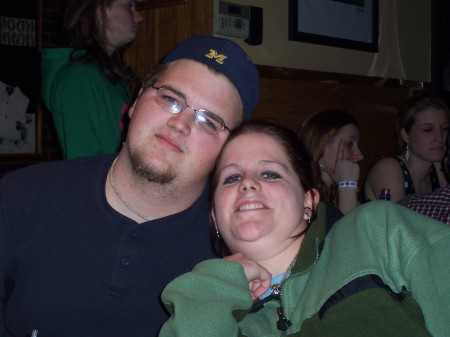 My son Ben and his fiancee