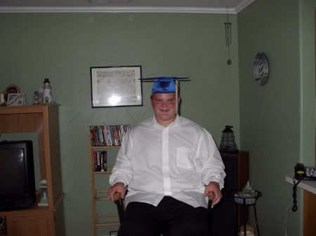 Oldest son Wesley Ryan Lewis on Graduation Day