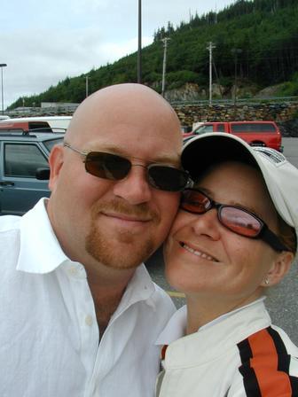 Andrew (fiance) and I in Alaska 2004