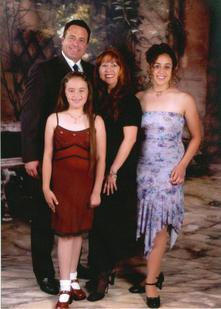 Chris, Patty, Christina & Gabrielle ( Mexican Riviera Cruise 2005 )