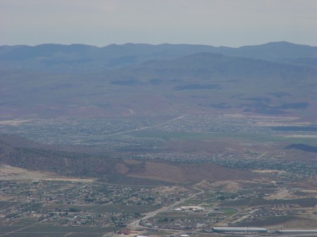 My Neighborhood, Spanish Springs, from Peavine Peak, NV