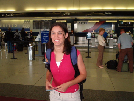 Vanessa - off to San Salvador on a medical missions trip