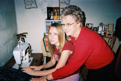 Emily and mom