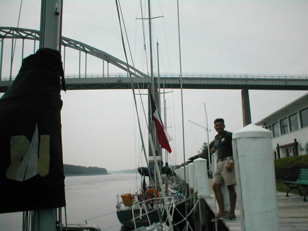 Sailing in the C&D Canal