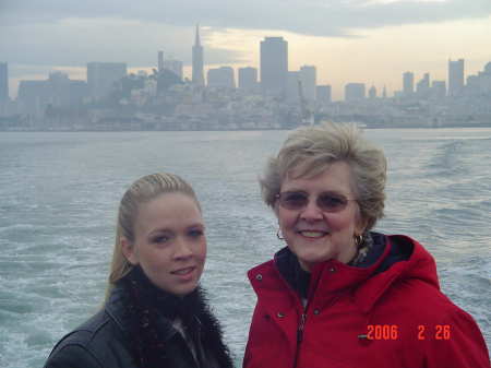 Me and my mom in San Francisco