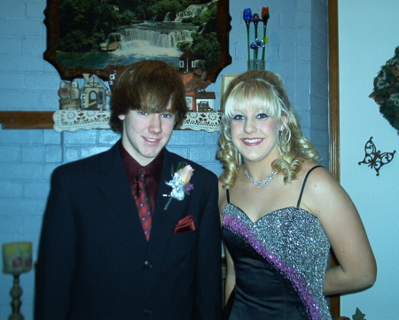 My Son Justin with his prom date