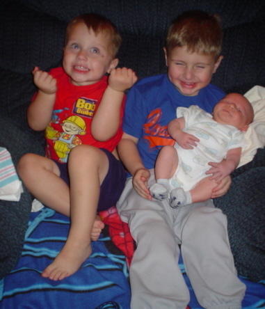 My three son jr, james, and alexander