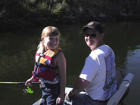 fishing with my daughter