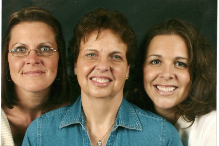 Barbara Gehl and daughters, Cassidy and Tracie
