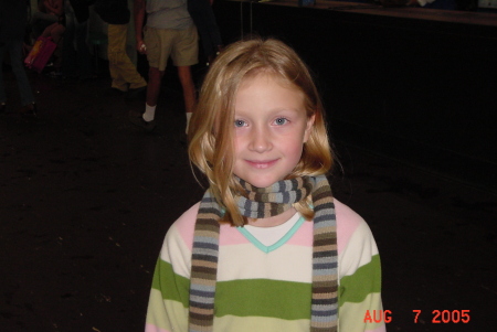 Veronika at the skating rink