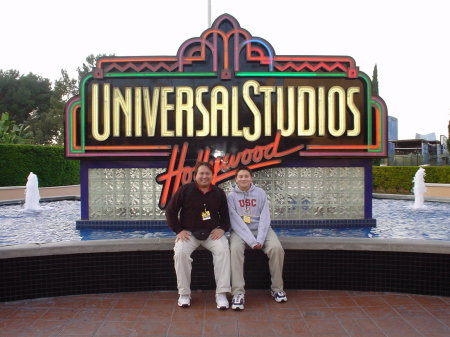Ray and Sean at Universal
