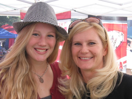 My daughter, Taylor, and I at Bama/LSU game