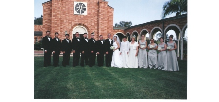 wedding, July 2001