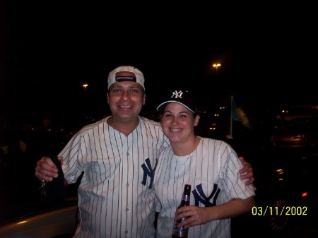 Me and my brother at the World Series 2003