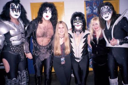 My sis and I with KISS!!