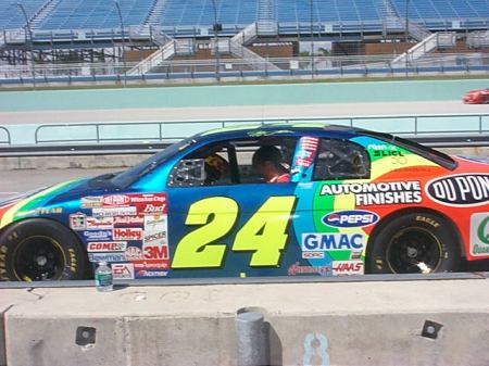 Jeff Gordon at Homestead Practice