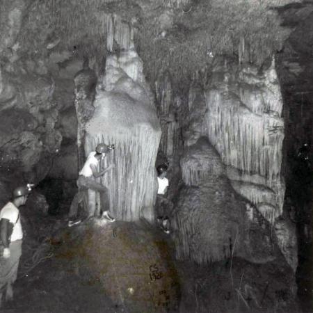 Year 1962. Catalina High School Students Cave Club Arizona