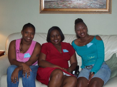 Me and My baby's Godmothers