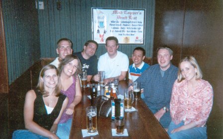 Tanya, Crystal, Brett B, Brad, Brandon, Brett, Paul, Michelle