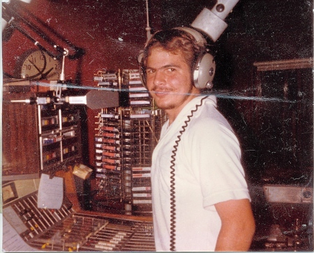 Chris in Studio A of KFRC