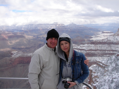 Me and girlfriend at Grand Canyon