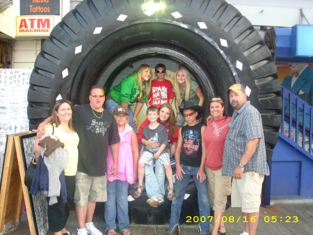 The family in Ocean City