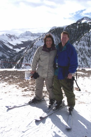 My husband and I at Snowmass- 2006