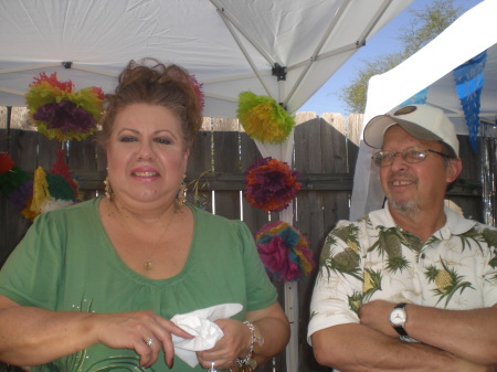 My Sister Sylvia & my Brother-in-law Victor