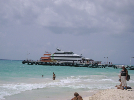 The boat to Cuzomel, Mx.