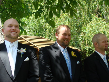 The Groom and his brothers