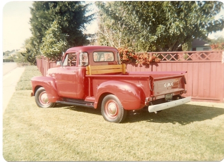 1951 GMC 1/2 ton pickup.