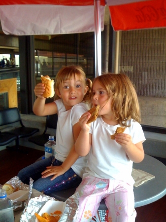 HOT DOGS AND COOKIES AND THE AIRPORT..OH MY!!